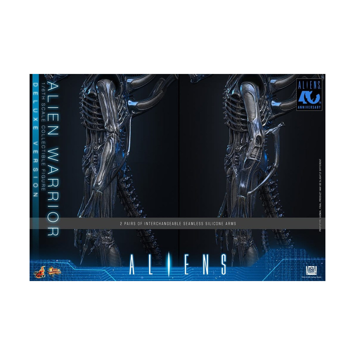 Hot Toys – Aliens  –  Alien Warrior v2 Deluxe MMS, Maßstab 1:6