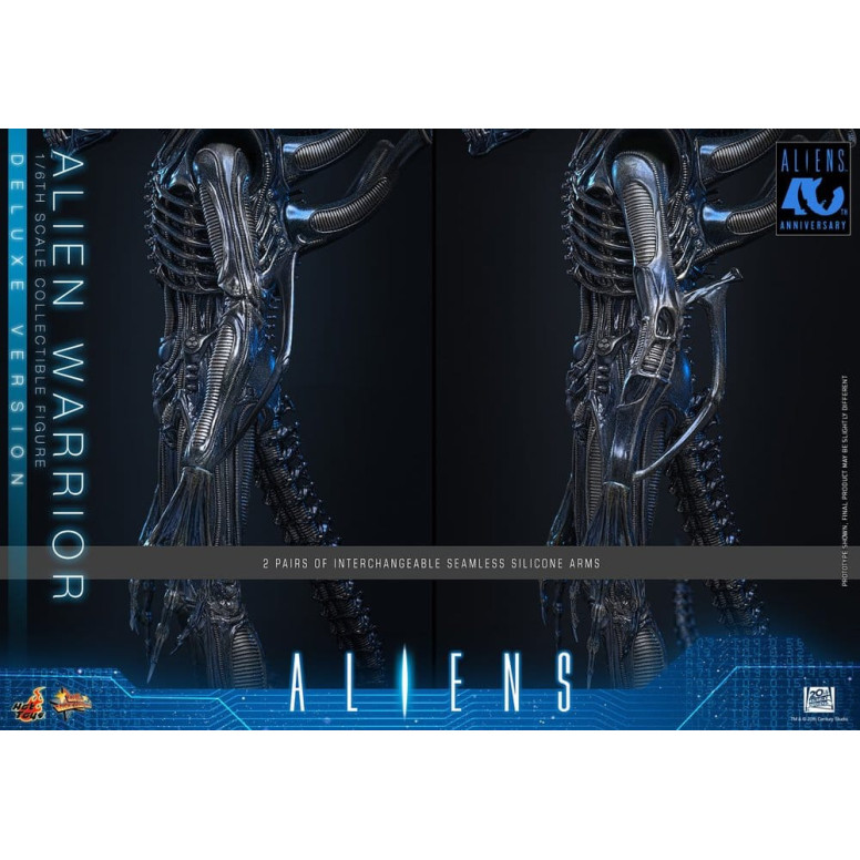 Hot Toys – Aliens  –  Alien Warrior v2 Deluxe MMS, Maßstab 1:6