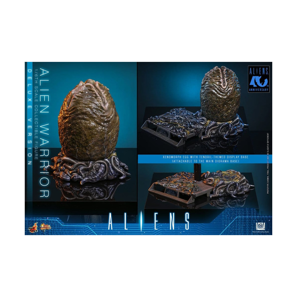 Hot Toys – Aliens  –  Alien Warrior v2 Deluxe MMS, Maßstab 1:6