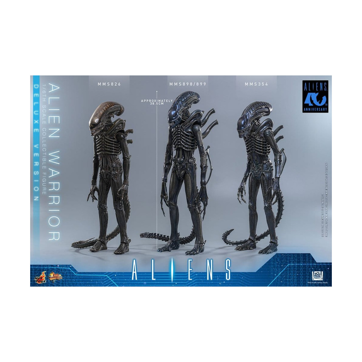Hot Toys – Aliens  –  Alien Warrior v2 Deluxe MMS, Maßstab 1:6