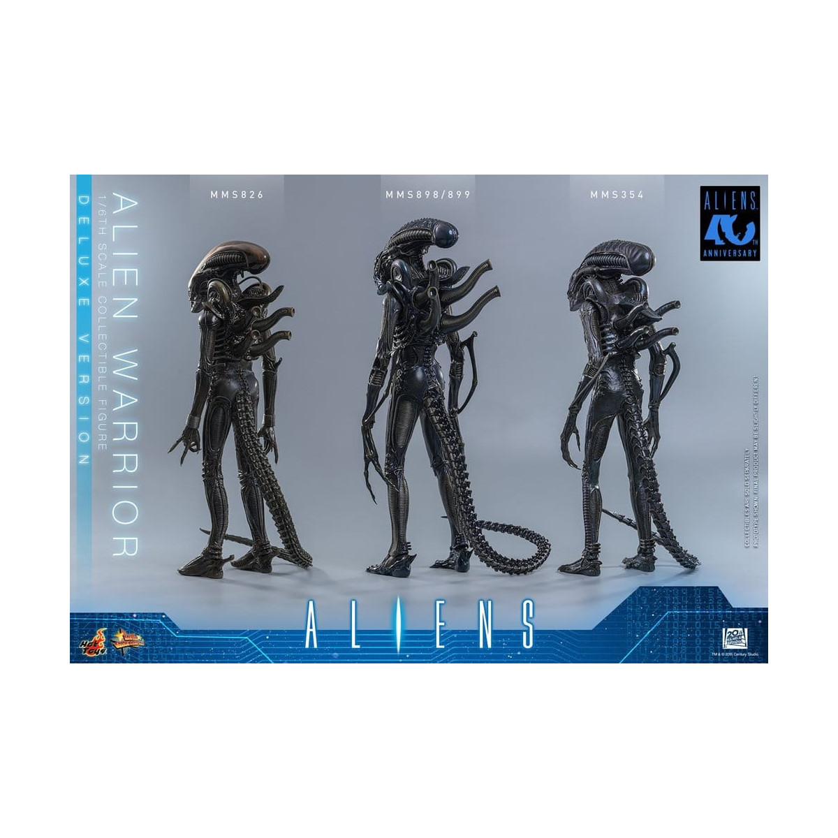 Hot Toys – Aliens  –  Alien Warrior v2 Deluxe MMS, Maßstab 1:6