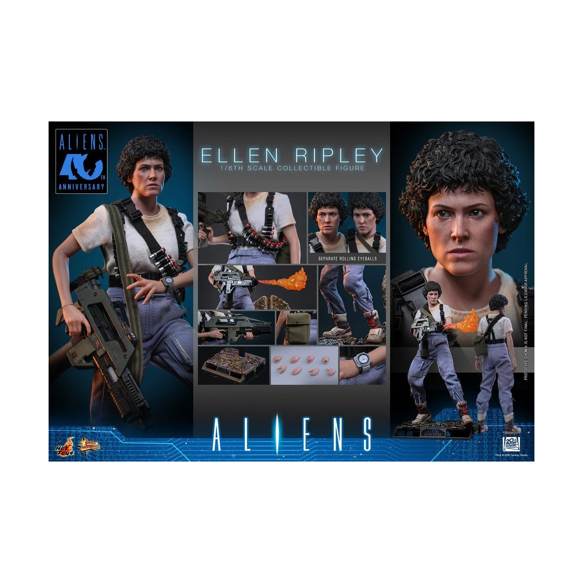 Hot Toys – Aliens – Ellen Ripley MMS, Maßstab 1:6