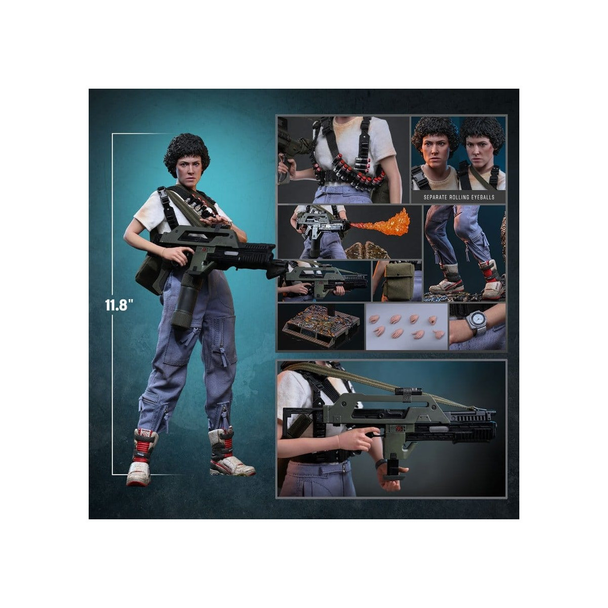 Hot Toys – Aliens – Ellen Ripley MMS, Maßstab 1:6