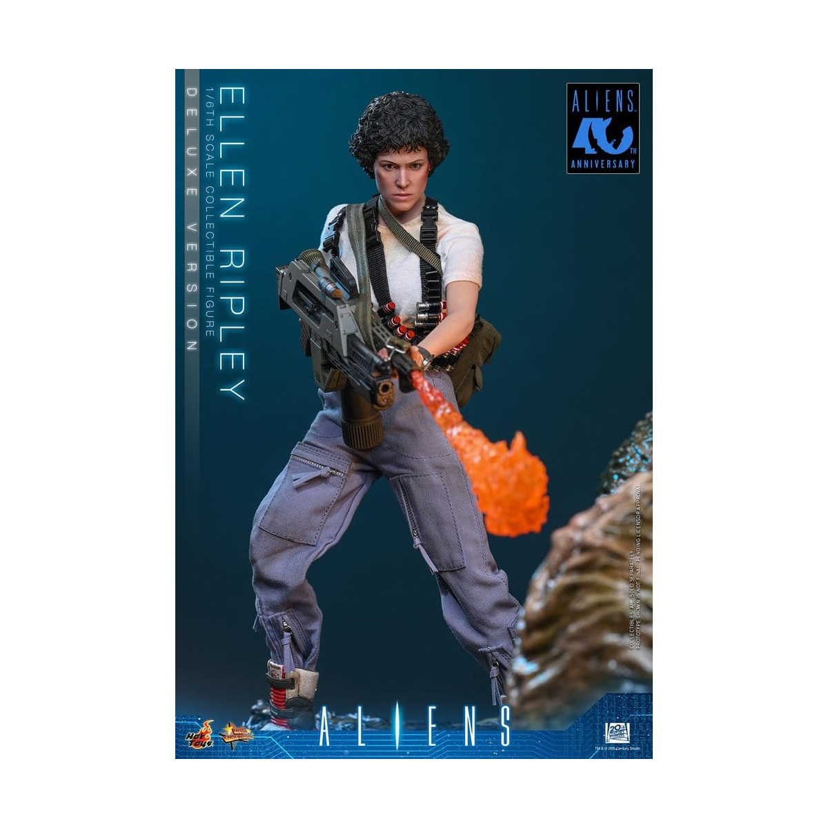 Hot Toys – Aliens – Ellen Ripley Deluxe version MMS , Maßstab 1:6
