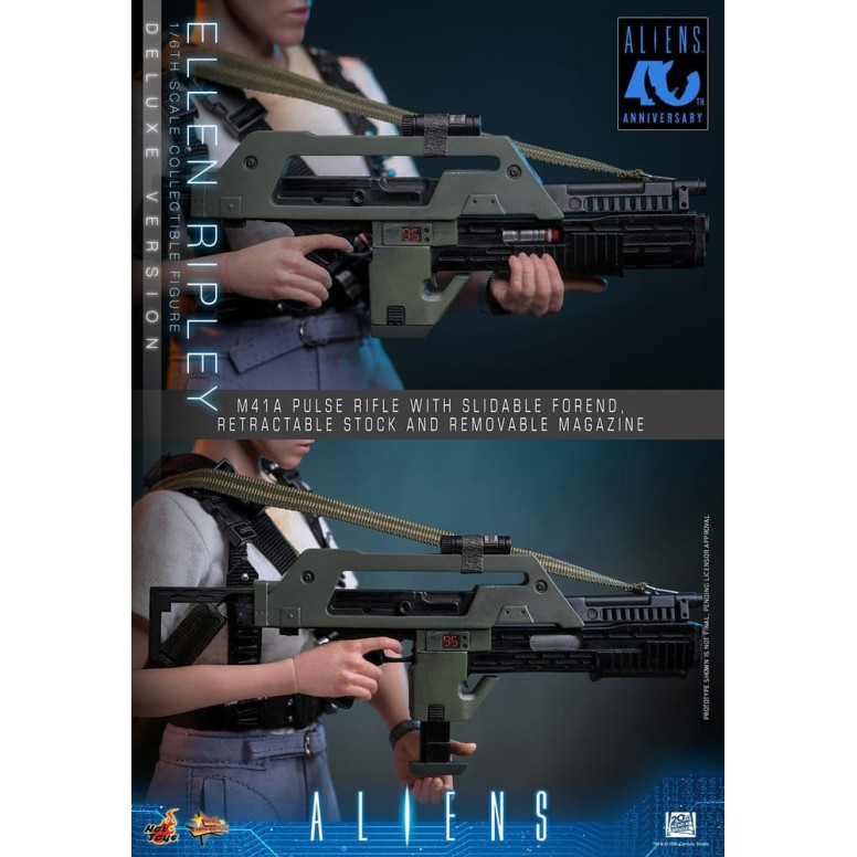 Hot Toys – Aliens – Ellen Ripley Deluxe version MMS , Maßstab 1:6