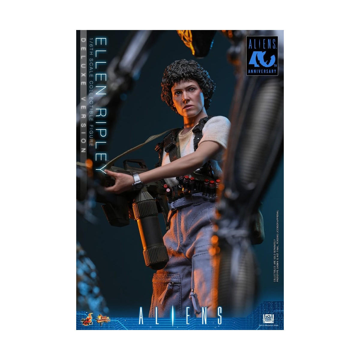 Hot Toys – Aliens – Ellen Ripley Deluxe version MMS , Maßstab 1:6