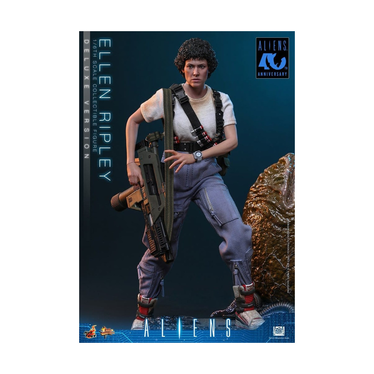 Hot Toys – Aliens – Ellen Ripley Deluxe version MMS , Maßstab 1:6