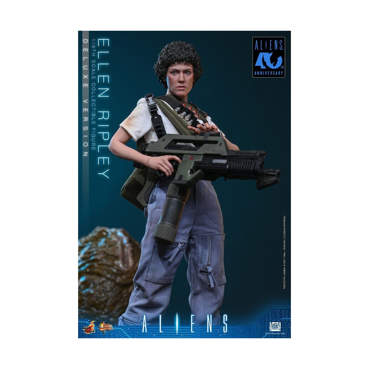 Hot Toys – Aliens – Ellen Ripley Deluxe version MMS , Maßstab 1:6
