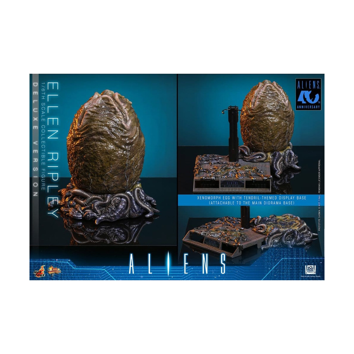 Hot Toys – Aliens – Ellen Ripley Deluxe version MMS , Maßstab 1:6
