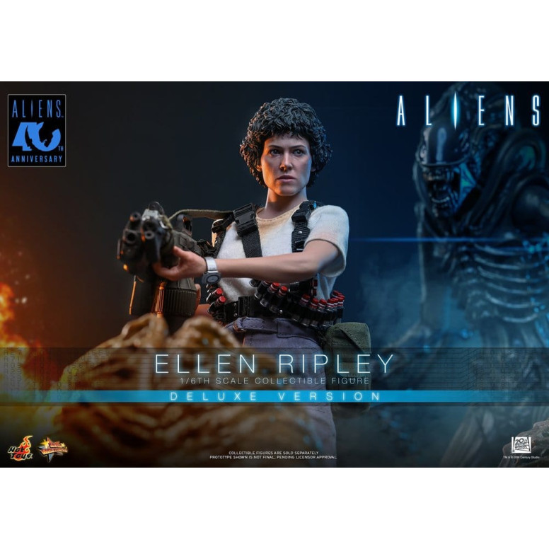 Hot Toys – Aliens – Ellen Ripley Deluxe version MMS , Maßstab 1:6