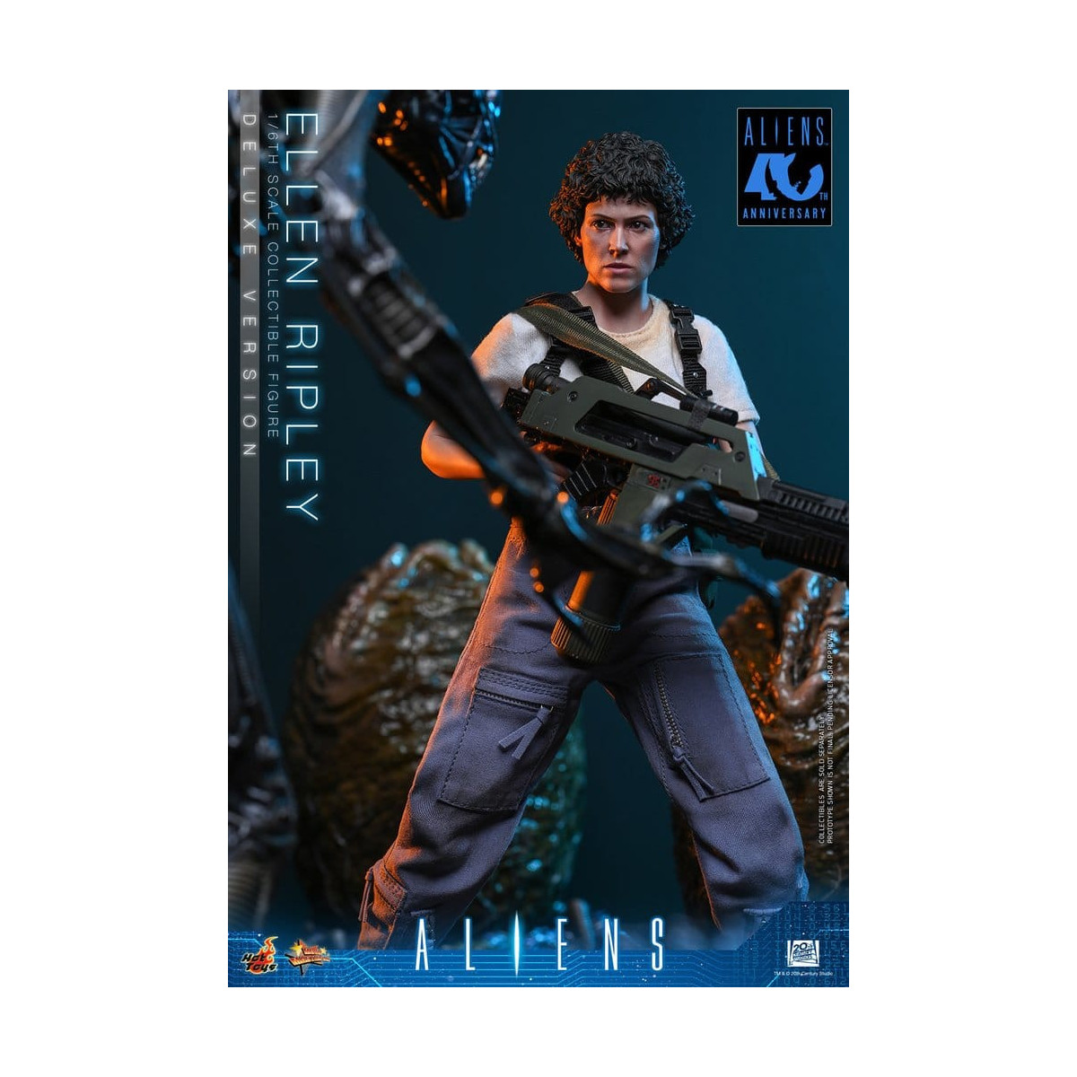 Hot Toys – Aliens – Ellen Ripley Deluxe version MMS , Maßstab 1:6