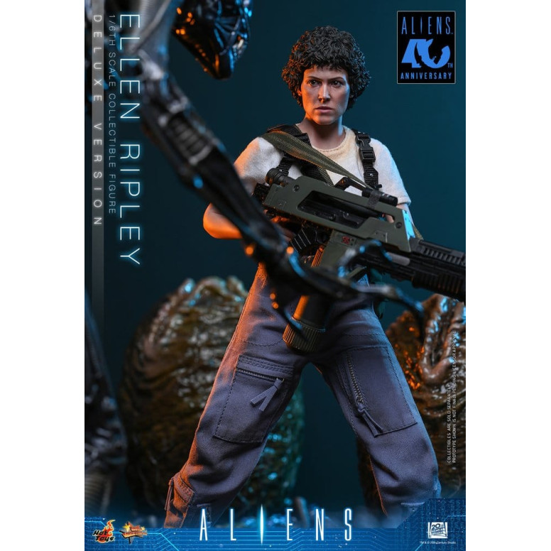Hot Toys – Aliens – Ellen Ripley Deluxe version MMS , Maßstab 1:6