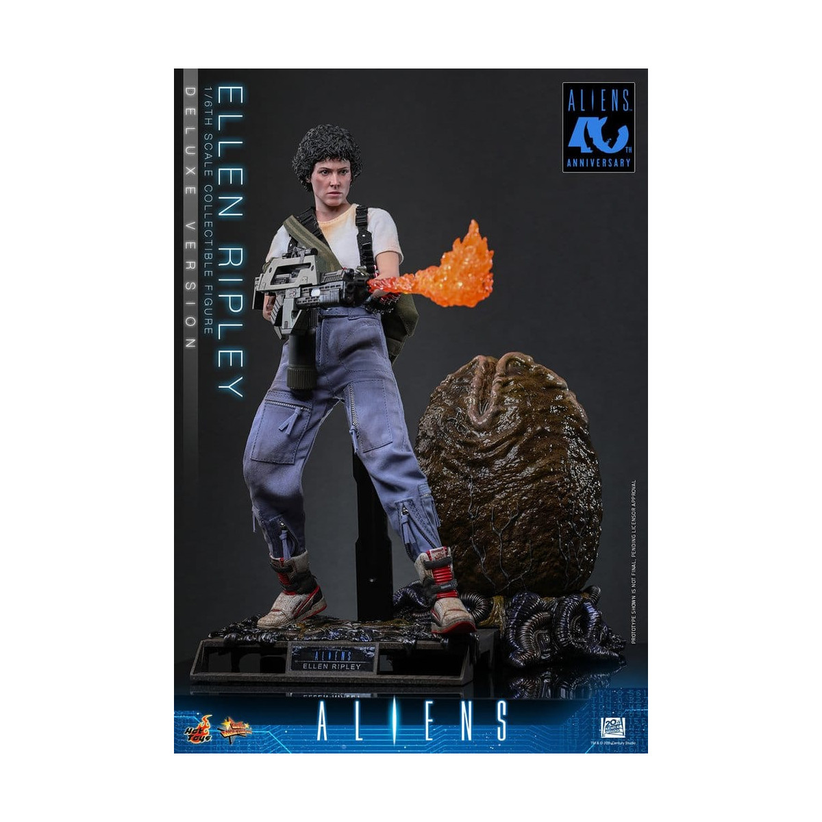 Hot Toys – Aliens – Ellen Ripley Deluxe version MMS , Maßstab 1:6