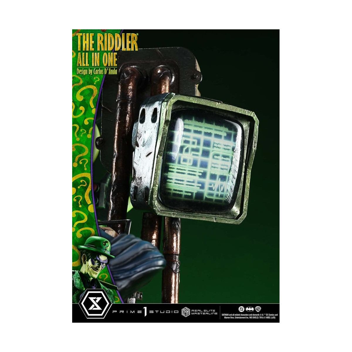 Prime 1 Studio - The Riddler All In One (Design: Carlos D'Anda) – Real Elite Masterline Serie 1/3
