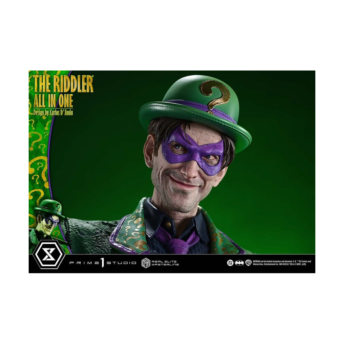 Prime 1 Studio - The Riddler All In One (Design: Carlos D'Anda) – Real Elite Masterline Serie 1/3