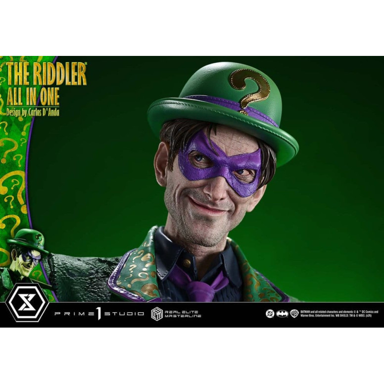 Prime 1 Studio - The Riddler All In One (Design: Carlos D'Anda) – Real Elite Masterline Serie 1/3