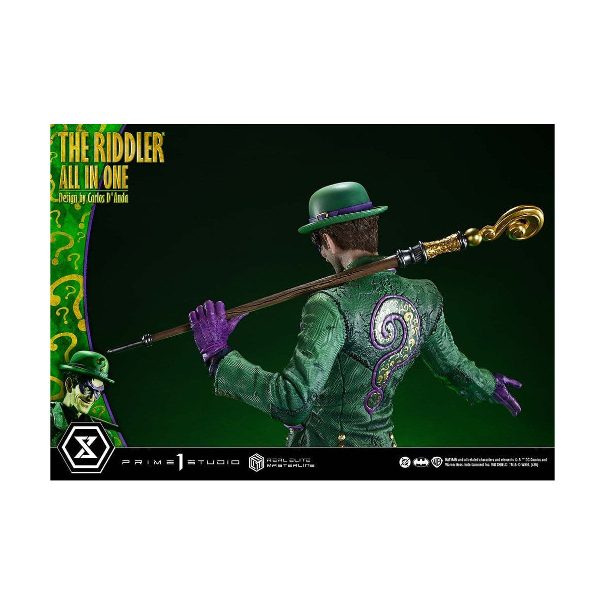 Prime 1 Studio - The Riddler All In One (Design: Carlos D'Anda) – Real Elite Masterline Serie 1/3