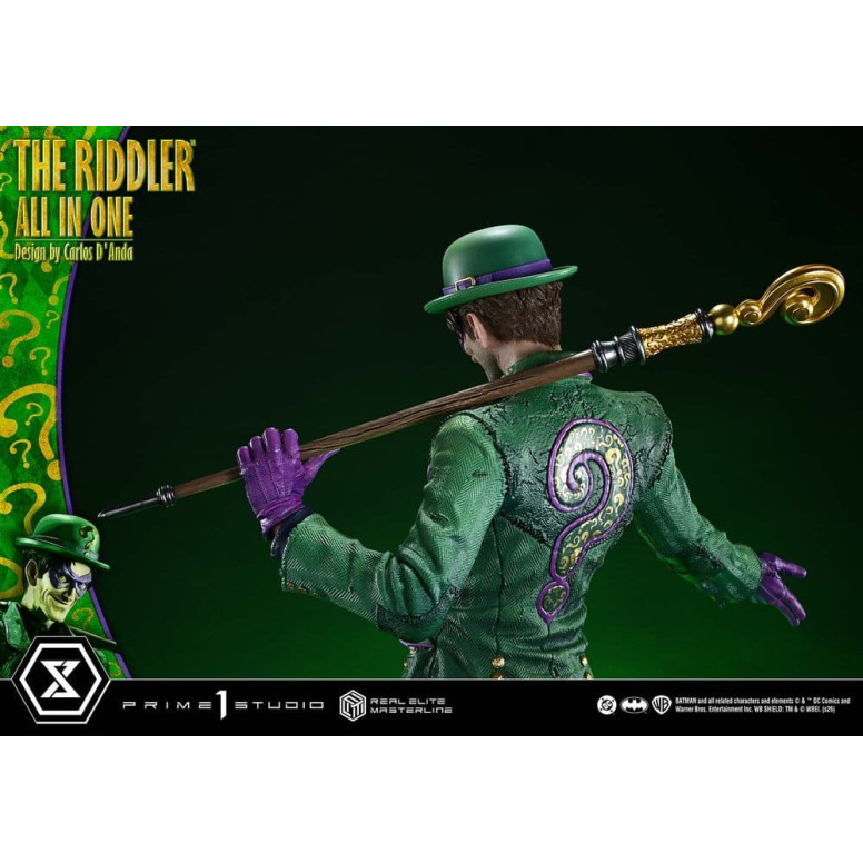 Prime 1 Studio - The Riddler All In One (Design: Carlos D'Anda) – Real Elite Masterline Serie 1/3