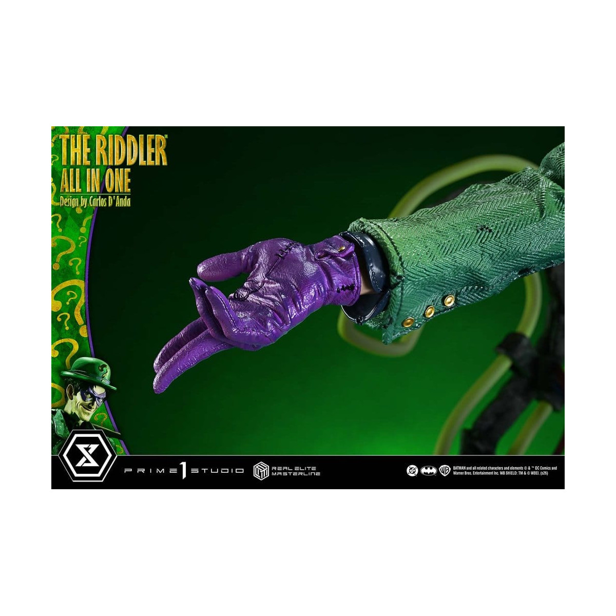 Prime 1 Studio - The Riddler All In One (Design: Carlos D'Anda) – Real Elite Masterline Serie 1/3