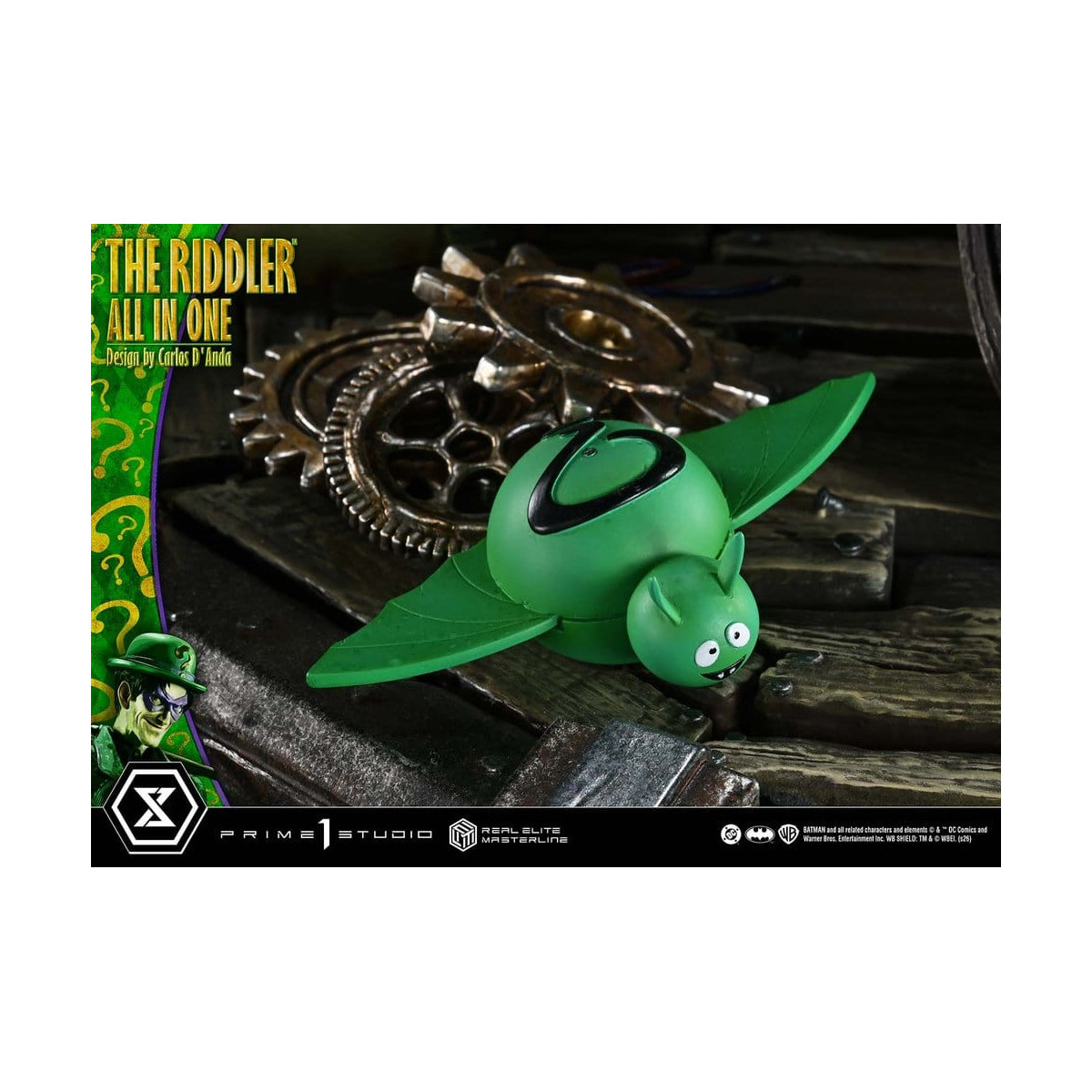 Prime 1 Studio - The Riddler All In One (Design: Carlos D'Anda) – Real Elite Masterline Serie 1/3