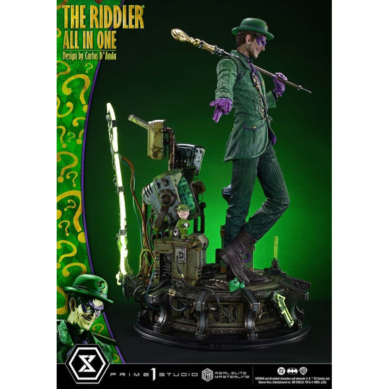 Prime 1 Studio - The Riddler All In One (Design: Carlos D'Anda) – Real Elite Masterline Serie 1/3