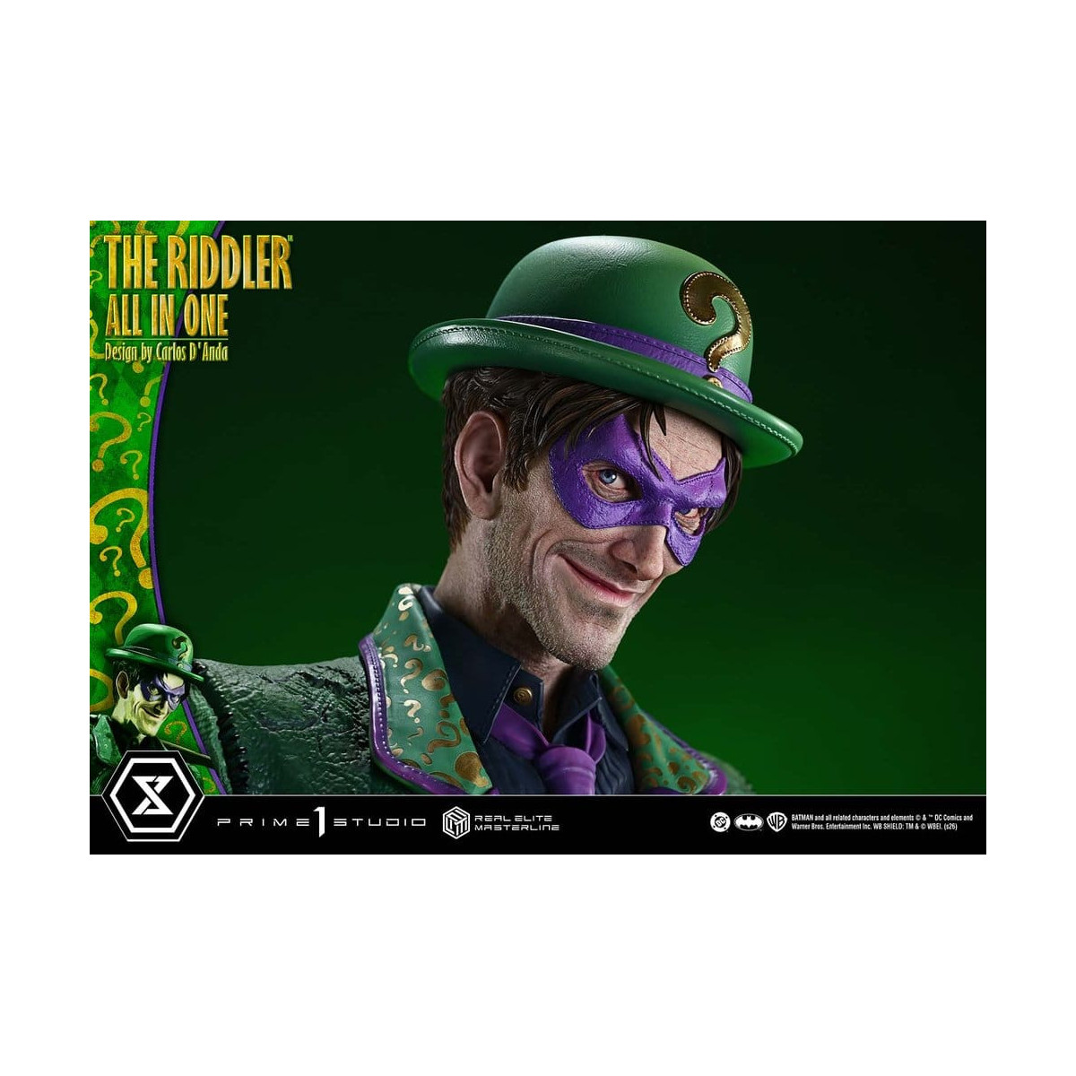 Prime 1 Studio - The Riddler All In One (Design: Carlos D'Anda) – Real Elite Masterline Serie 1/3