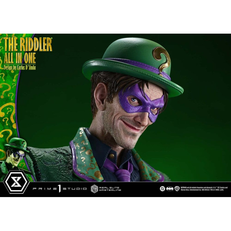 Prime 1 Studio - The Riddler All In One (Design: Carlos D'Anda) – Real Elite Masterline Serie 1/3