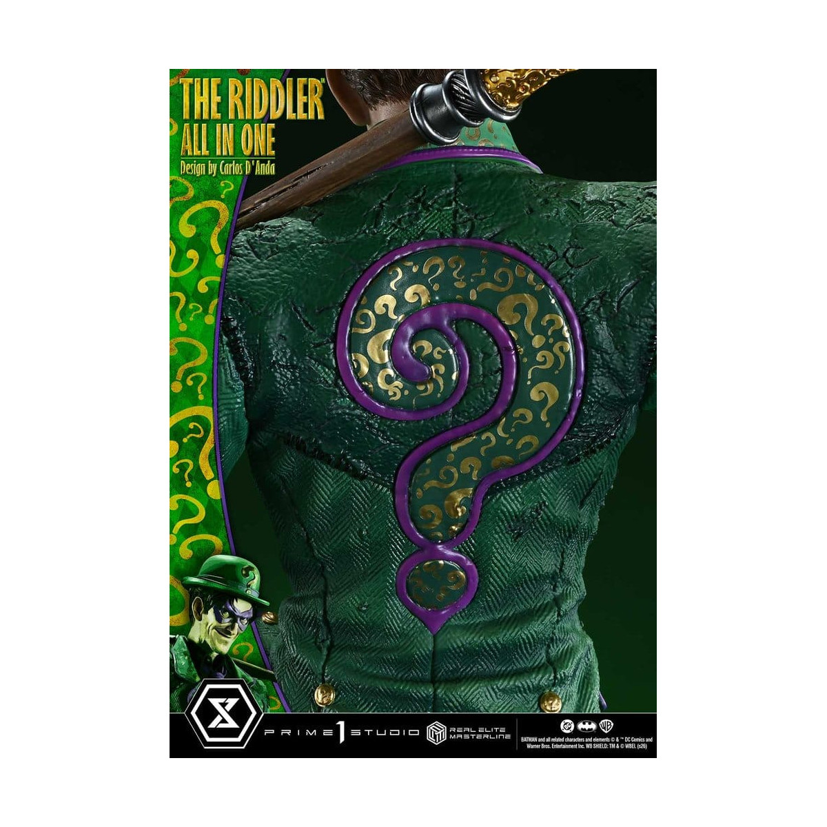 Prime 1 Studio - The Riddler All In One (Design: Carlos D'Anda) – Real Elite Masterline Serie 1/3