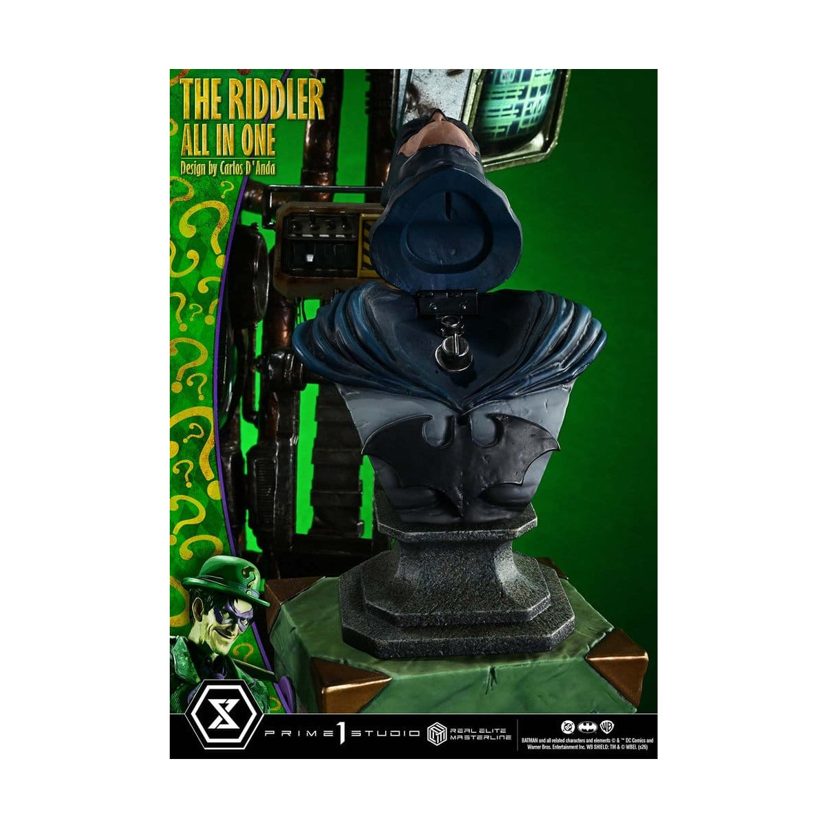Prime 1 Studio - The Riddler All In One (Design: Carlos D'Anda) – Real Elite Masterline Serie 1/3