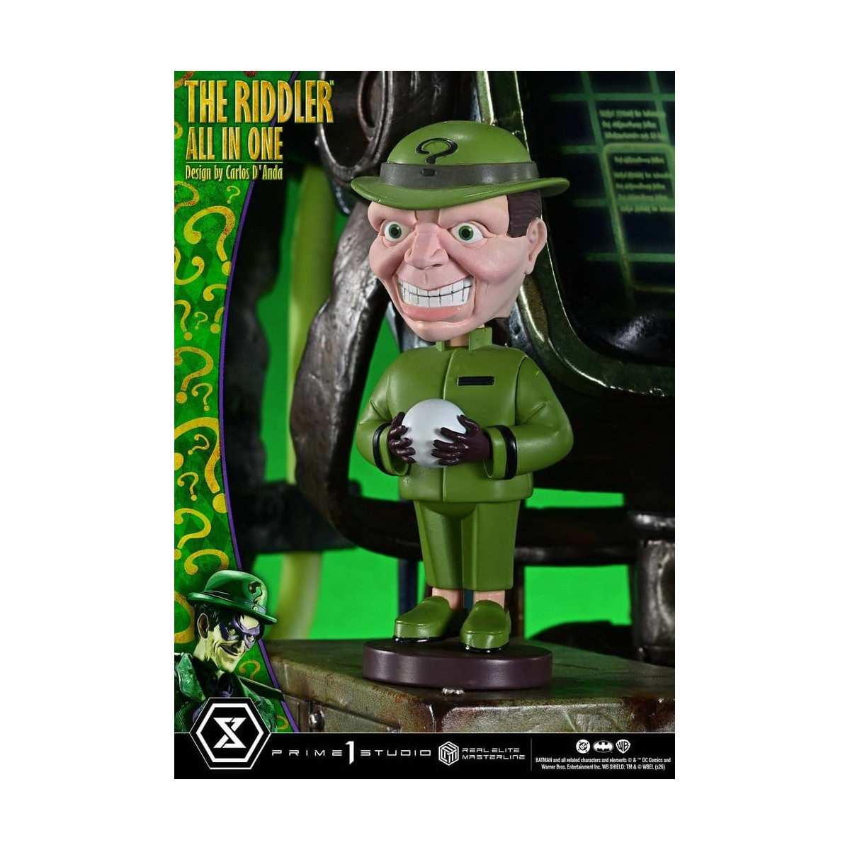 Prime 1 Studio - The Riddler All In One (Design: Carlos D'Anda) – Real Elite Masterline Serie 1/3