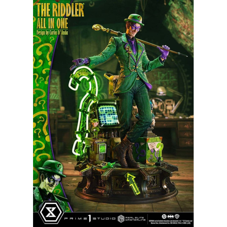 Prime 1 Studio - The Riddler All In One (Design: Carlos D'Anda) – Real Elite Masterline Serie 1/3