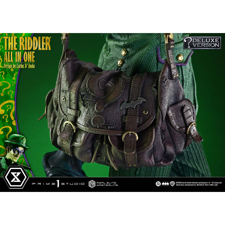 Prime 1 Studio - The Riddler All In One (Design von Carlos D'Anda) DX-Bonusversion – Real Elite Masterline-Serie 1/3