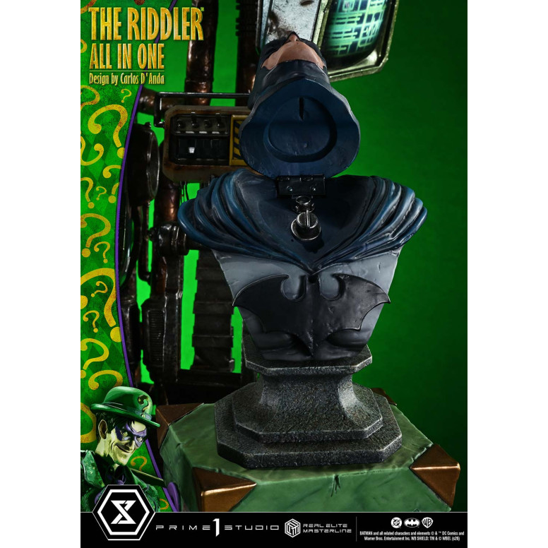 Prime 1 Studio - The Riddler All In One (Design von Carlos D'Anda) DX-Bonusversion – Real Elite Masterline-Serie 1/3