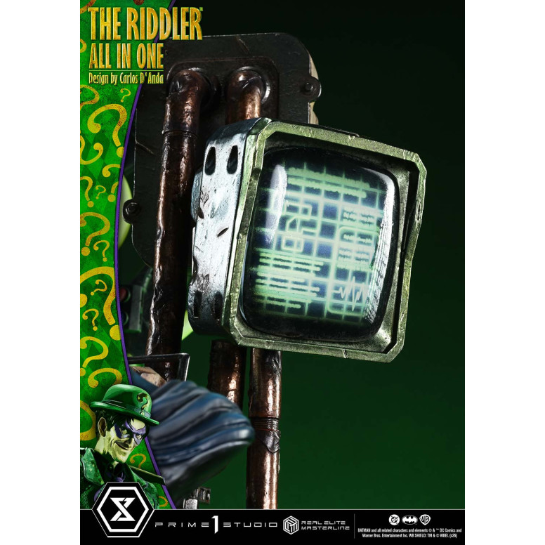 Prime 1 Studio - The Riddler All In One (Design von Carlos D'Anda) DX-Bonusversion – Real Elite Masterline-Serie 1/3
