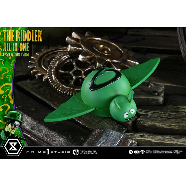 Prime 1 Studio - The Riddler All In One (Design von Carlos D'Anda) DX-Bonusversion – Real Elite Masterline-Serie 1/3
