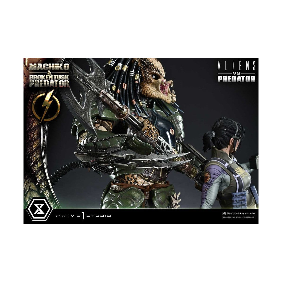 Prime 1 Studio - Aliens vs. Predator (Comic) – Machiko & Broken Tusk Ultimate Premium Masterline Series 1/4