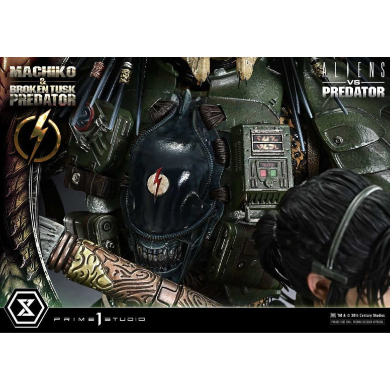 Prime 1 Studio - Aliens vs. Predator (Comic) – Machiko & Broken Tusk Ultimate Premium Masterline Series 1/4