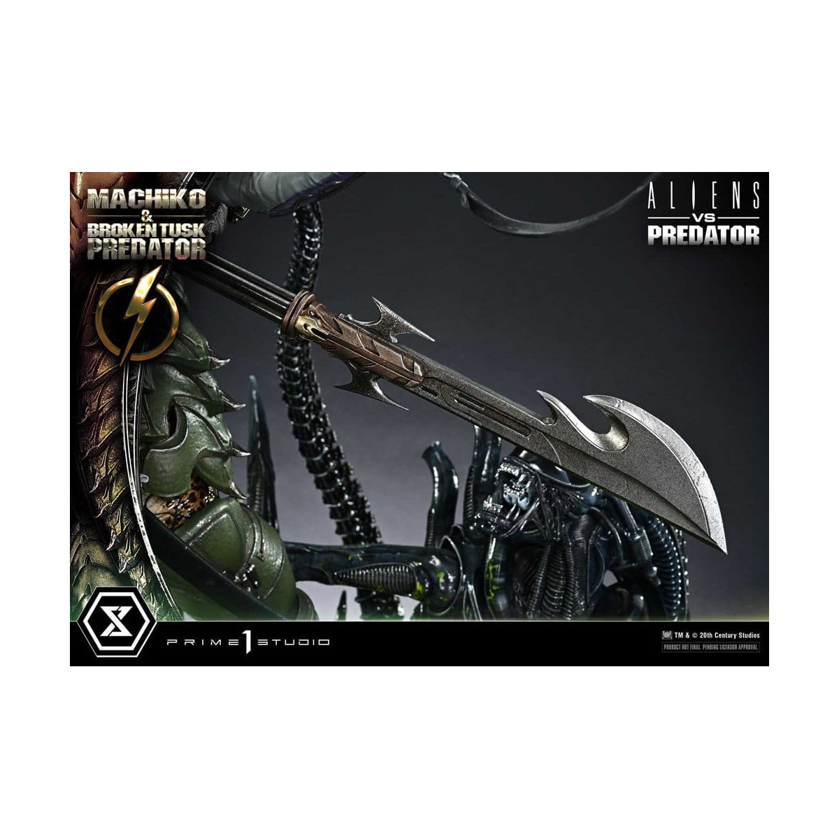 Prime 1 Studio - Aliens vs. Predator (Comic) – Machiko & Broken Tusk Ultimate Premium Masterline Series 1/4