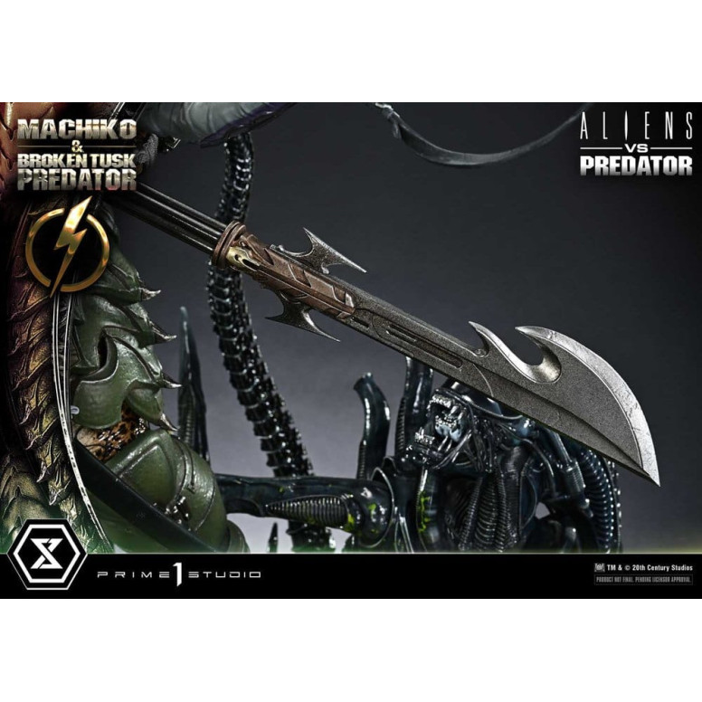 Prime 1 Studio - Aliens vs. Predator (Comic) – Machiko & Broken Tusk Ultimate Premium Masterline Series 1/4