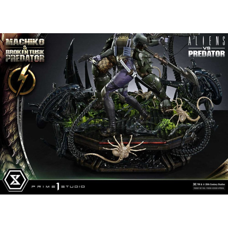 Prime 1 Studio - Aliens vs. Predator (Comic) – Machiko & Broken Tusk Ultimate Premium Masterline Series 1/4