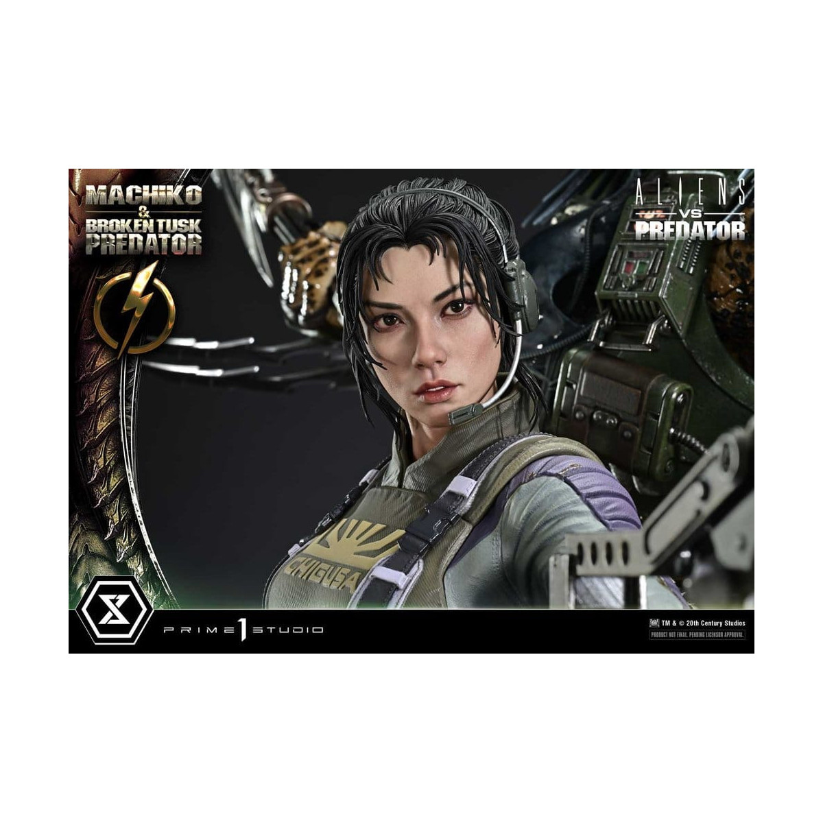Prime 1 Studio - Aliens vs. Predator (Comic) – Machiko & Broken Tusk Ultimate Premium Masterline Series 1/4