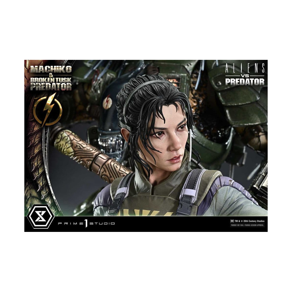 Prime 1 Studio - Aliens vs. Predator (Comic) – Machiko & Broken Tusk Ultimate Premium Masterline Series 1/4