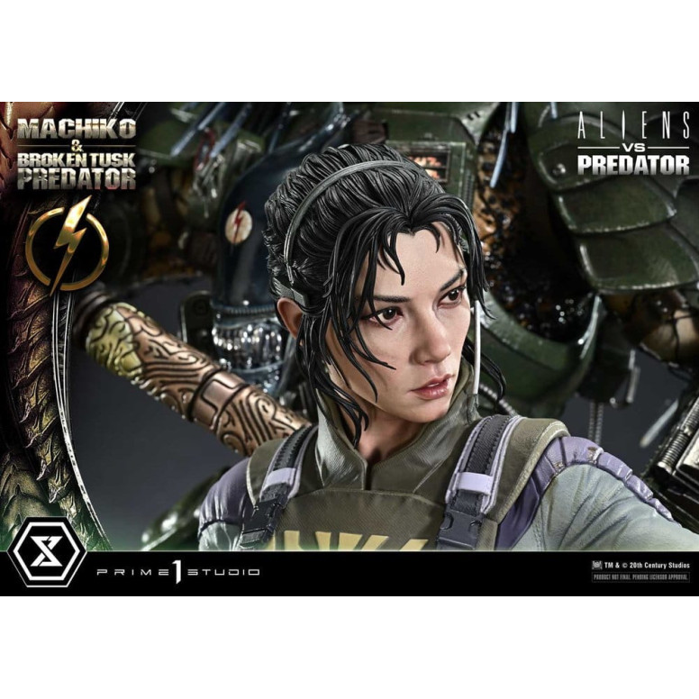 Prime 1 Studio - Aliens vs. Predator (Comic) – Machiko & Broken Tusk Ultimate Premium Masterline Series 1/4
