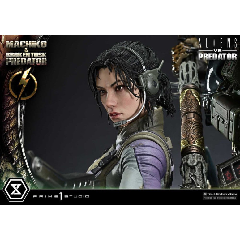 Prime 1 Studio - Aliens vs. Predator (Comic) – Machiko & Broken Tusk Ultimate Premium Masterline Series 1/4