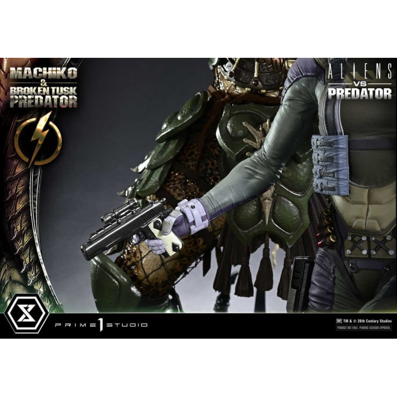 Prime 1 Studio - Aliens vs. Predator (Comic) – Machiko & Broken Tusk Ultimate Premium Masterline Series 1/4