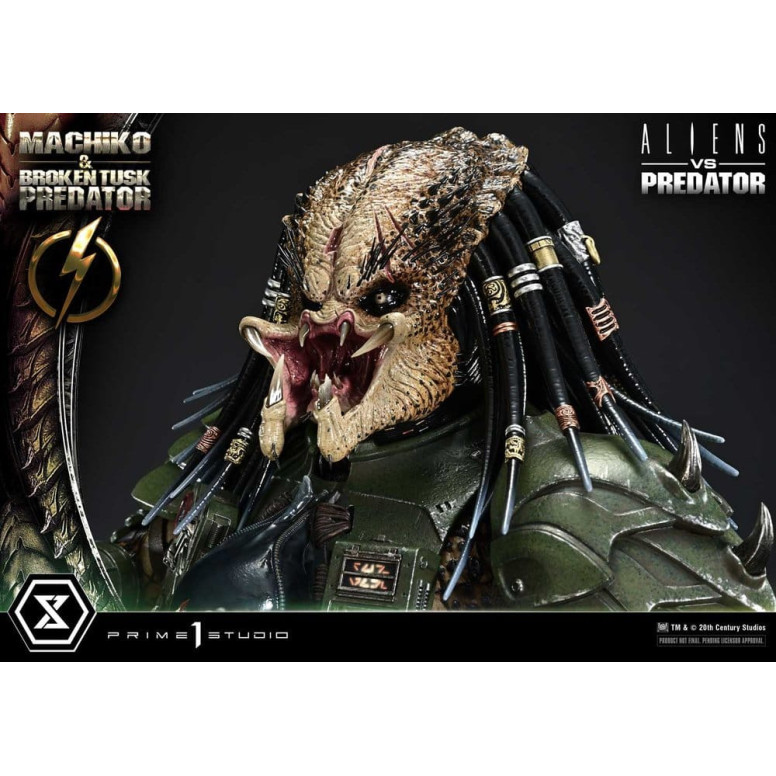 Prime 1 Studio - Aliens vs. Predator (Comic) – Machiko & Broken Tusk Ultimate Premium Masterline Series 1/4
