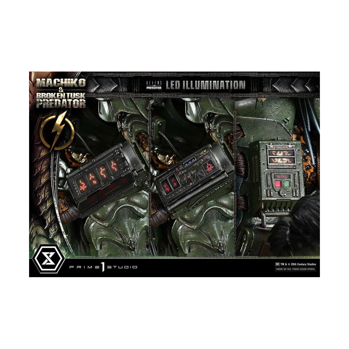 Prime 1 Studio - Aliens vs. Predator (Comic) – Machiko & Broken Tusk Ultimate Premium Masterline Series 1/4