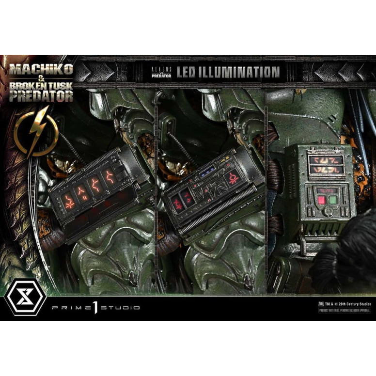 Prime 1 Studio - Aliens vs. Predator (Comic) – Machiko & Broken Tusk Ultimate Premium Masterline Series 1/4