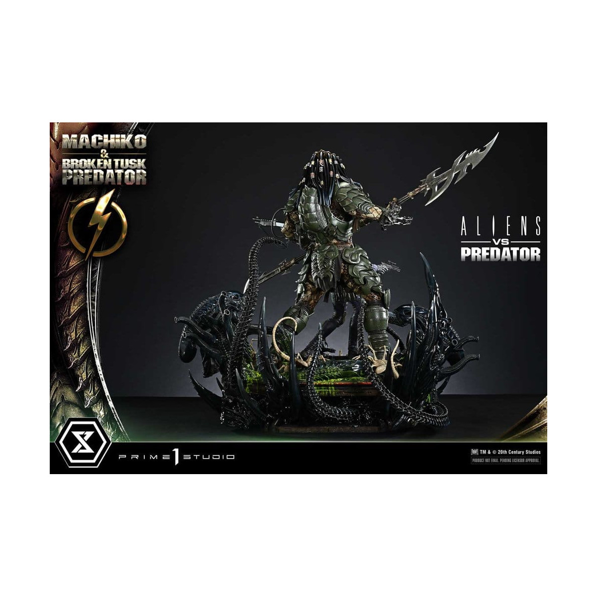 Prime 1 Studio - Aliens vs. Predator (Comic) – Machiko & Broken Tusk Ultimate Premium Masterline Series 1/4