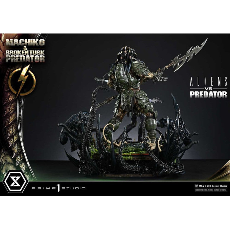 Prime 1 Studio - Aliens vs. Predator (Comic) – Machiko & Broken Tusk Ultimate Premium Masterline Series 1/4